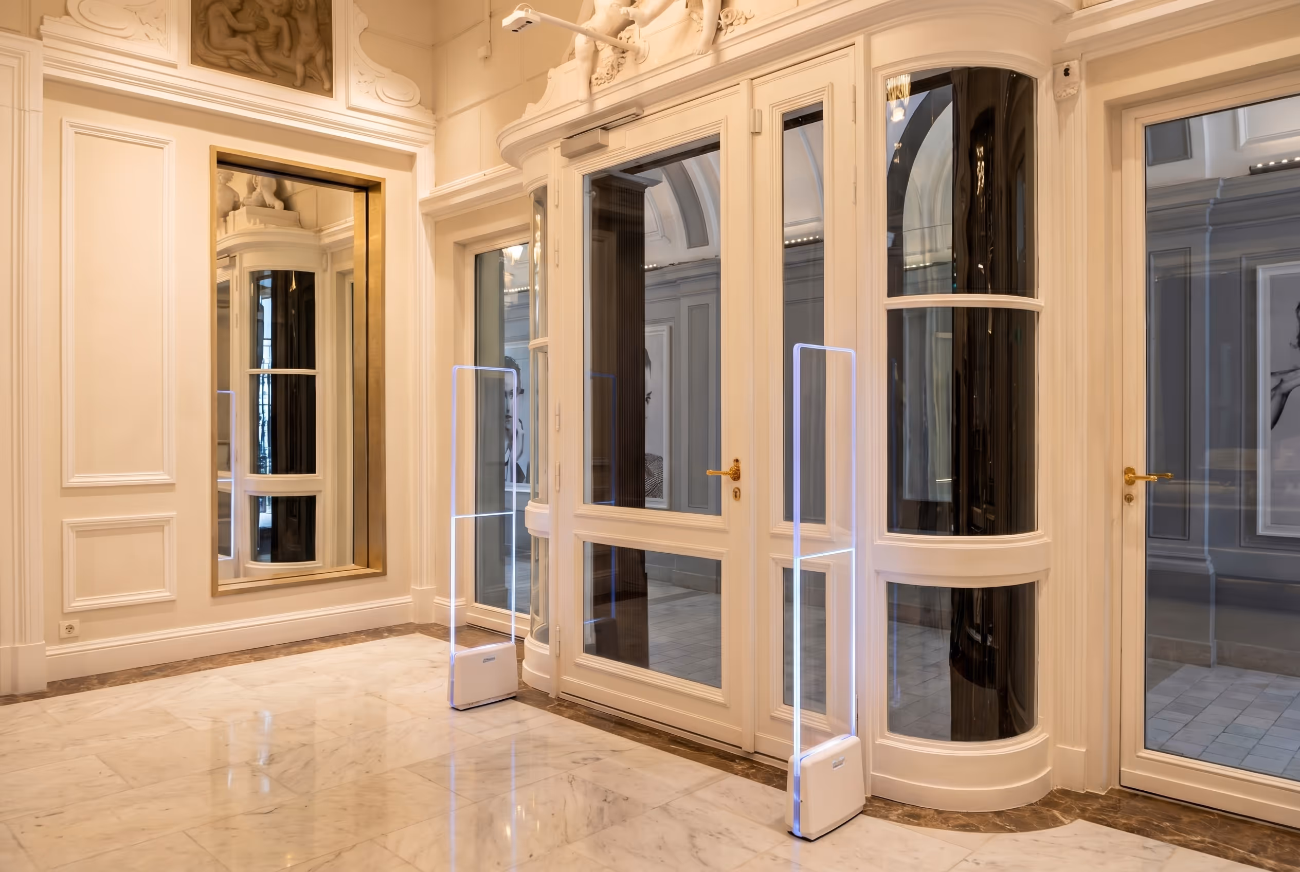 Installazione antitaccheggio ECS nel settore Boutique / abbigliamento