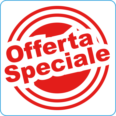 Etichetta RF 40x40 mm Offerta Speciale