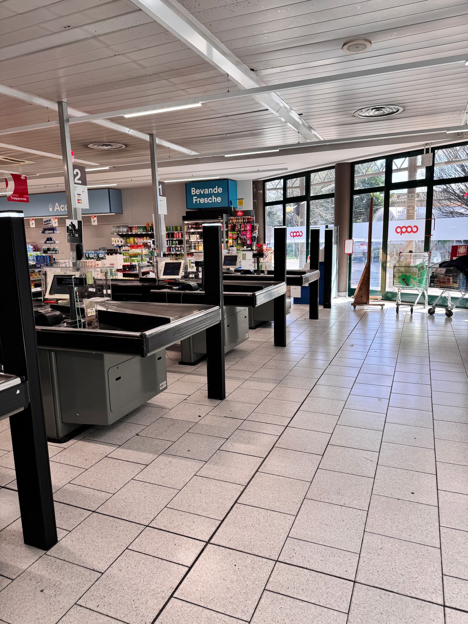 Installazione antitaccheggio ECS nel settore GDO